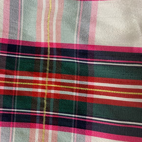 CROWN & IVY NWT Colorful Plaid Mini Skirt Size 8 - Picture 6 of 10